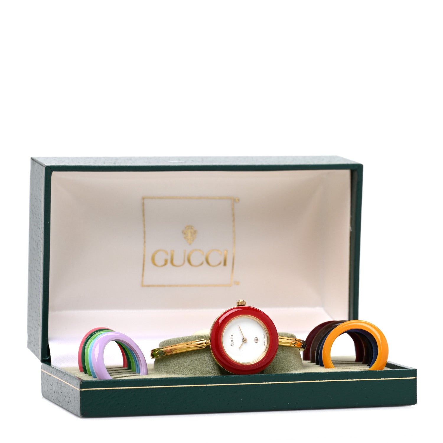 Gucci Stainless Steel 26mm Interchangeable Bezel Quartz Watch 5 of 5