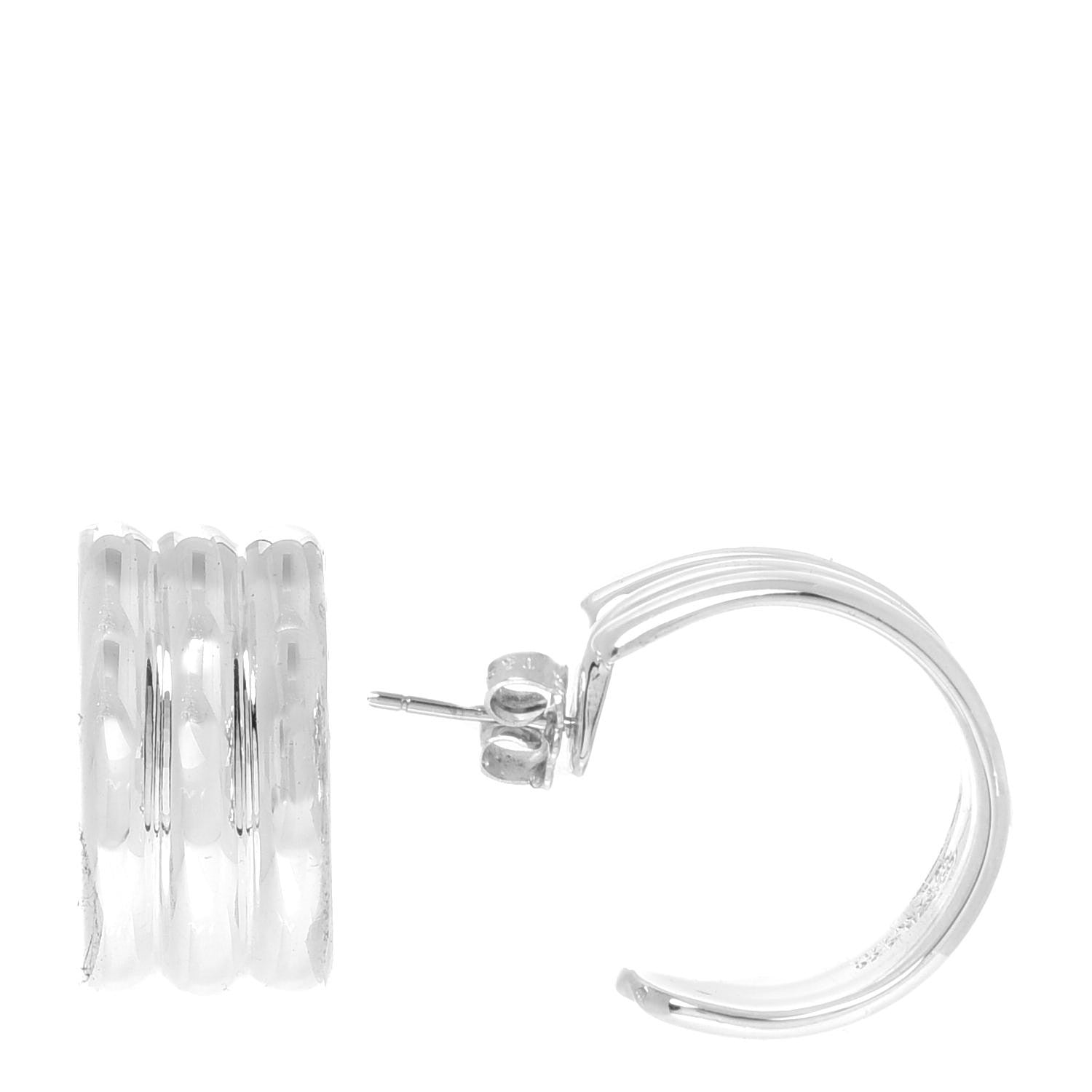 Tiffany Sterling Silver Small Hoop Earrings 1 of 5