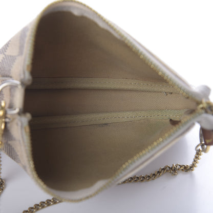 Louis Vuitton Damier Azur Mini Pochette Accessories 5 of 7