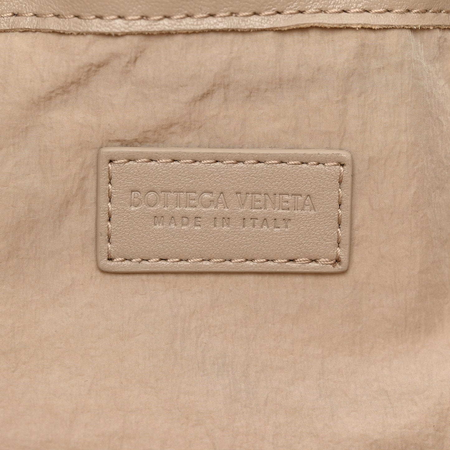 Calfskin Intrecciato Giorno Ecru