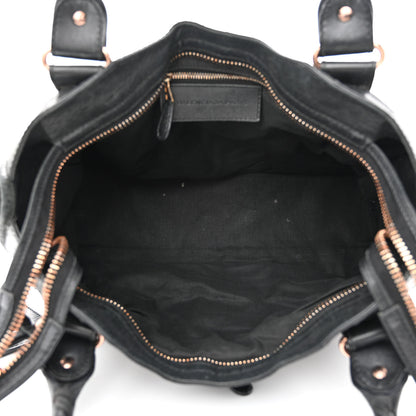 Balenciaga Agneau Giant 21 Rose Gold Hardware City Black 5 of 19