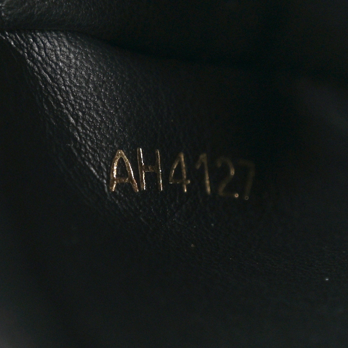 Taurillon Metallic Flowers Capucines PM Black