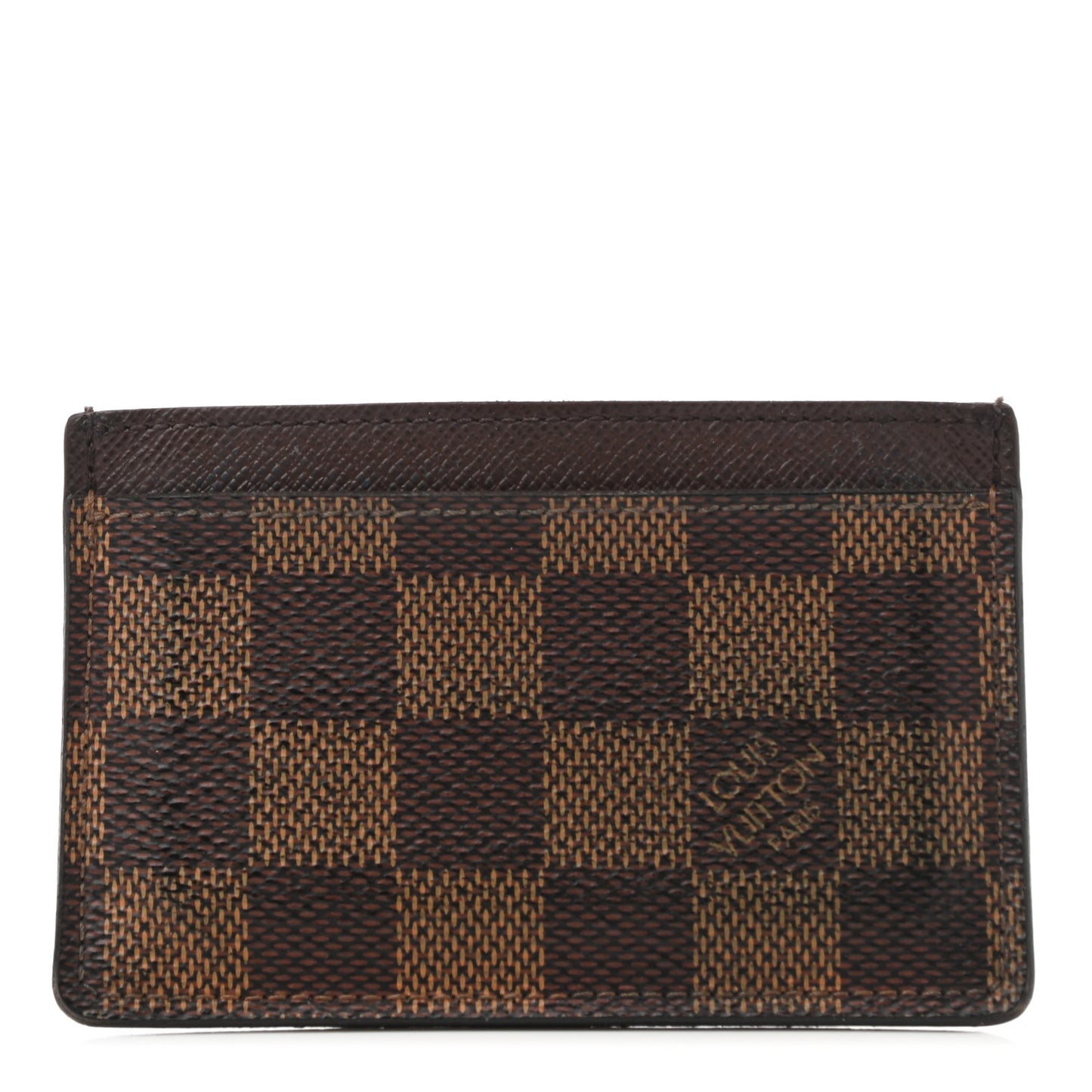 Damier Ebene Card Holder