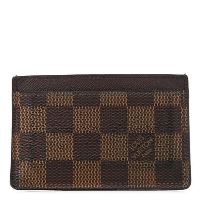 Louis Vuitton Damier Ebene Card Holder 1 of 7