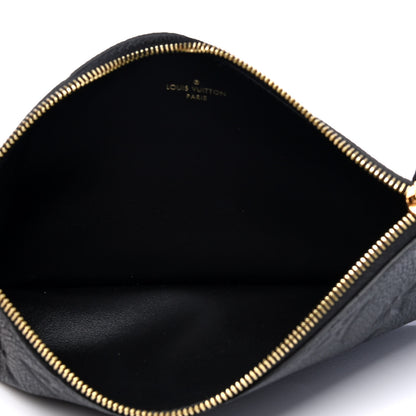Louis Vuitton Empreinte Felicie Chain Wallet Zippered Insert Black 3 of 4