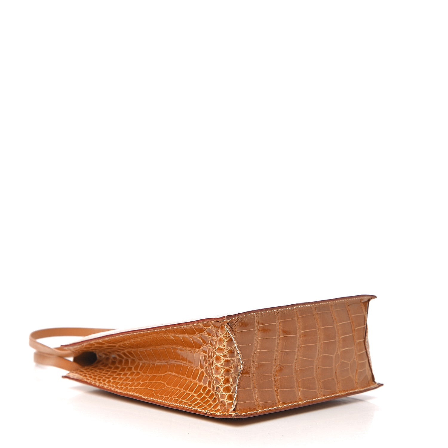 Hermes Shiny Alligator Lucy Tote 4 of 7