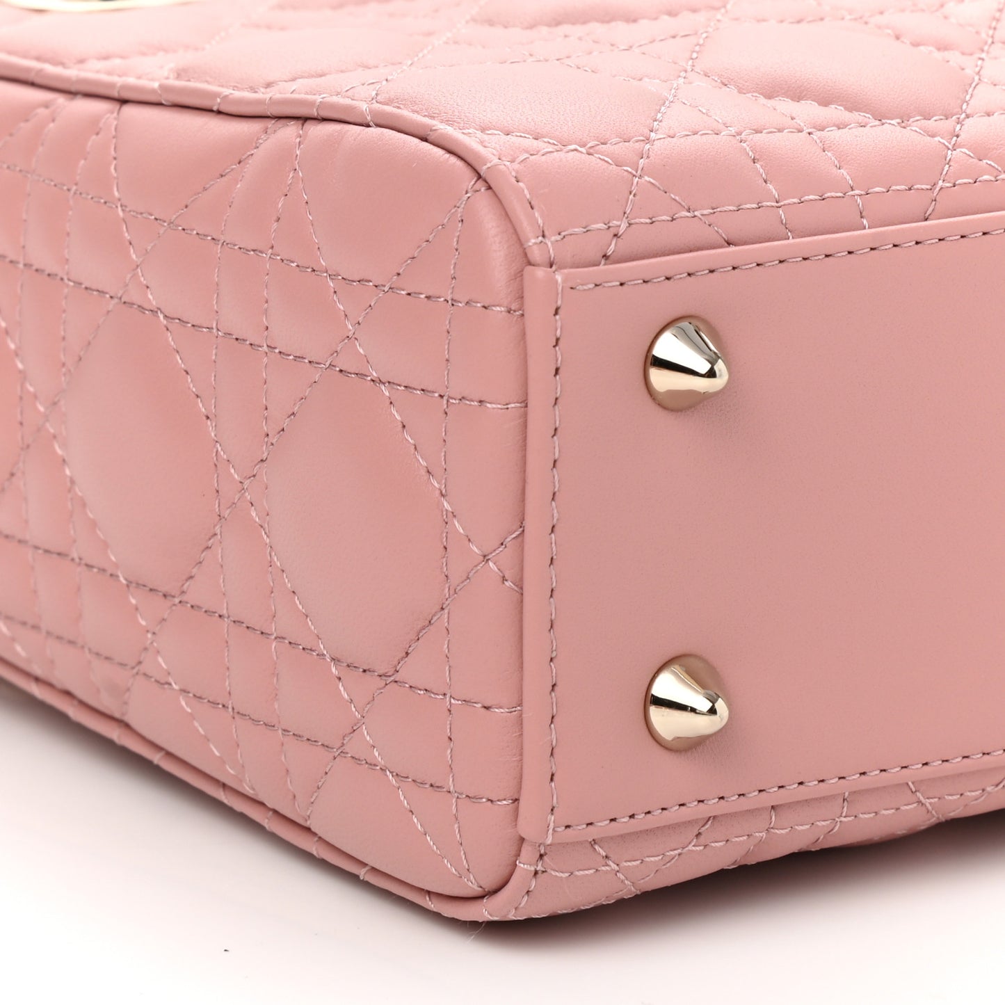 Lambskin Cannage Small My ABC Dior Lady Dior Blush
