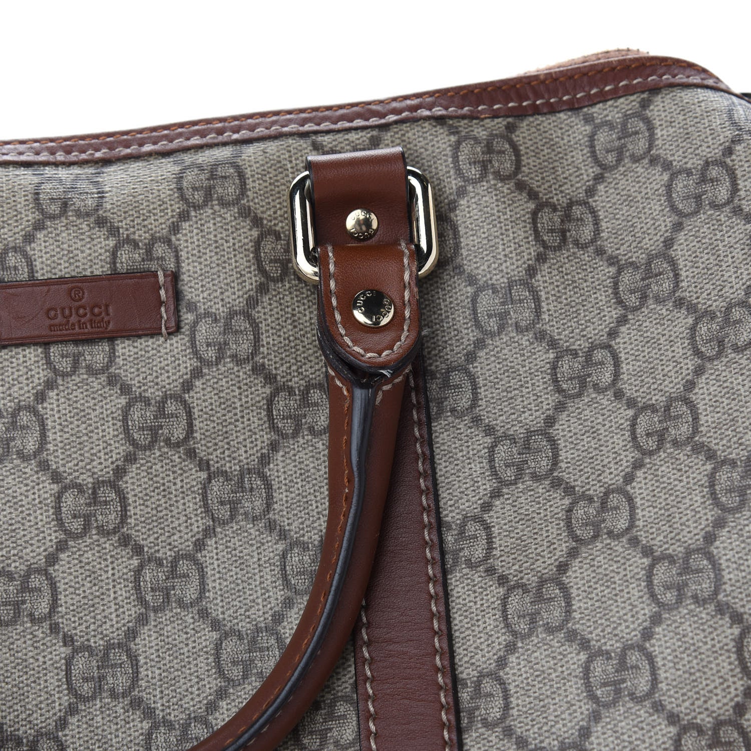 Gucci GG Plus Monogram Medium Joy Boston Brown 10 of 10