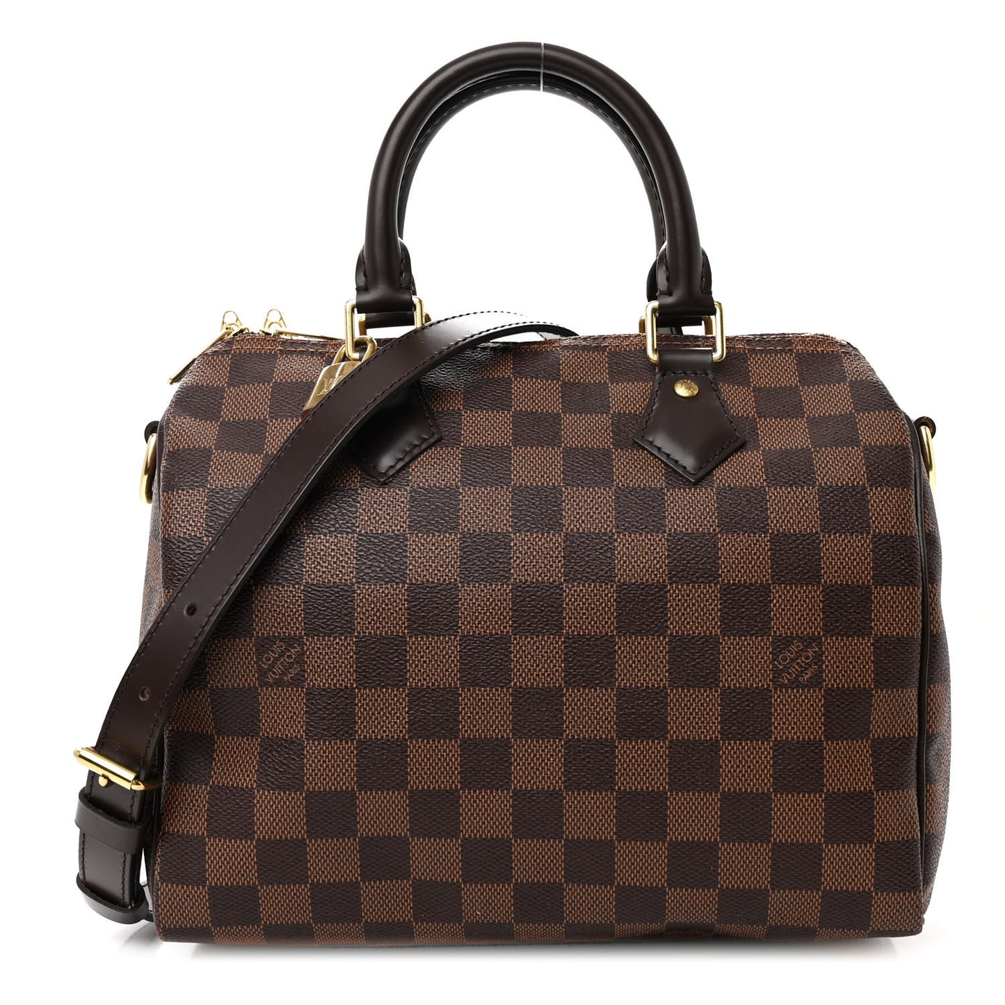 Damier Ebene Speedy Bandouliere 25