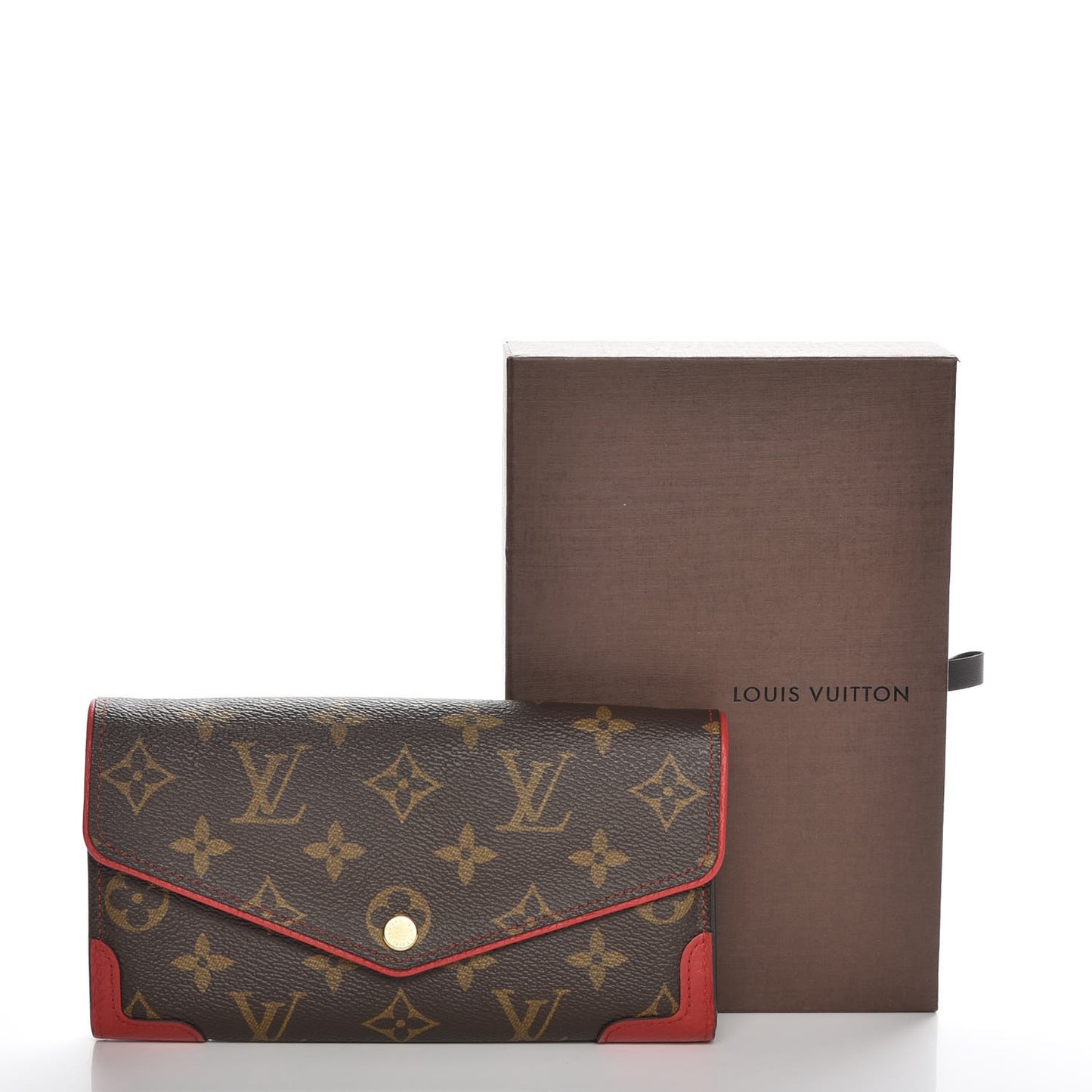 Monogram Sarah Retiro Wallet Cherry