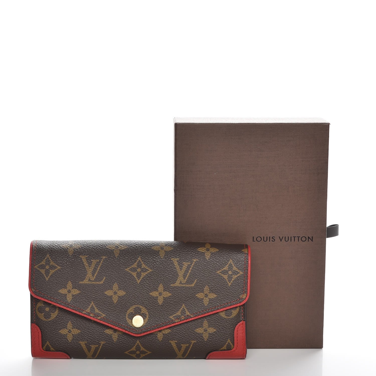 Louis Vuitton Monogram Sarah Retiro Wallet Cherry 9 of 9