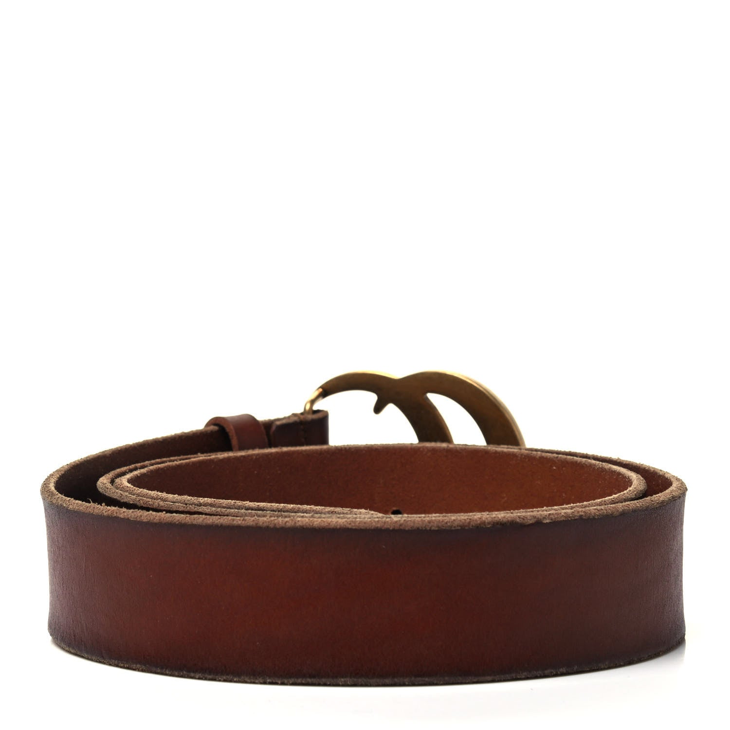 Gucci Faded Calfskin Double G 40mm Belt 100 40 Cuir 2 of 4