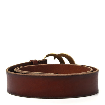 Gucci Faded Calfskin Double G 40mm Belt 100 40 Cuir 2 of 4