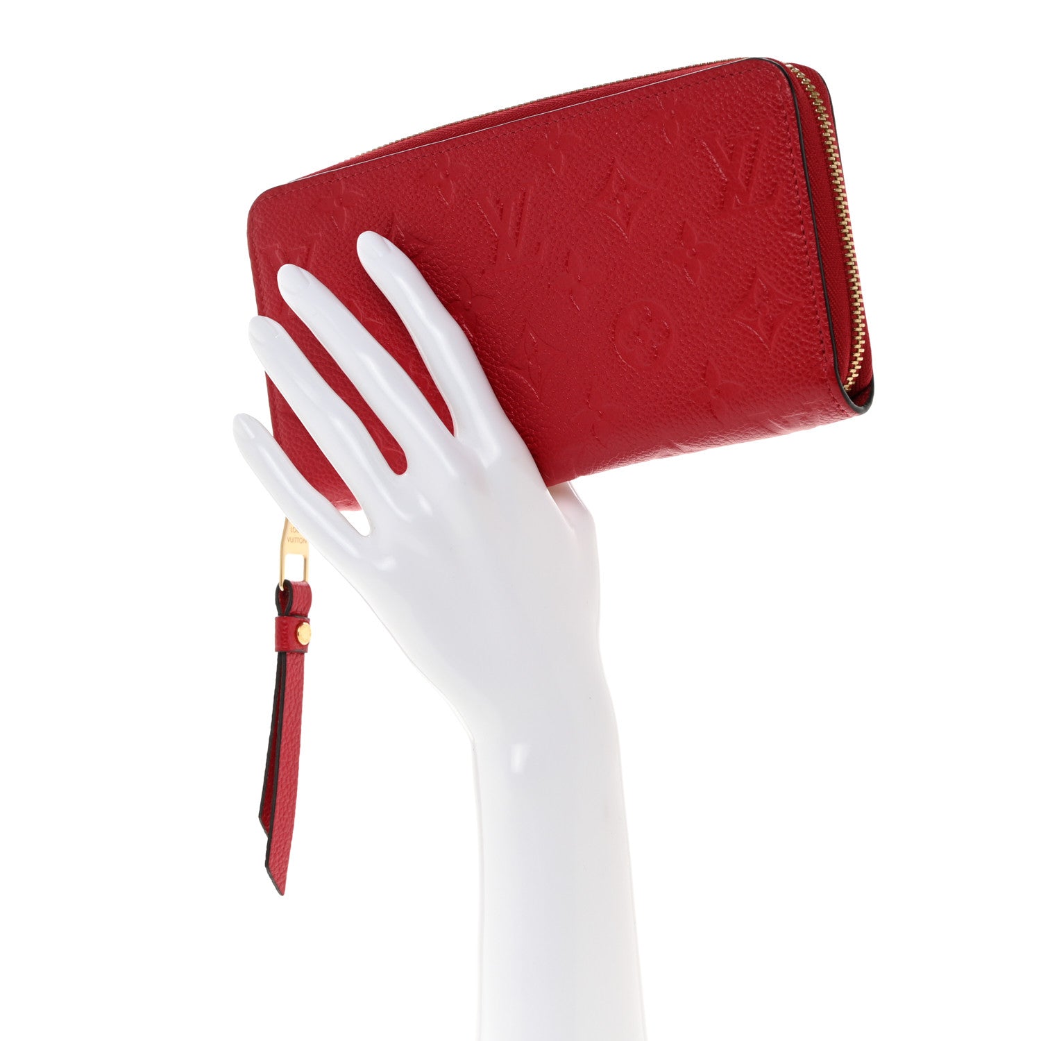 Louis Vuitton Empreinte Zippy Wallet Cherry 2 of 7