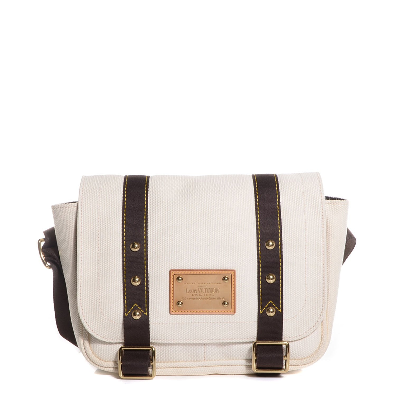 Louis Vuitton Antigua Besace PM Messenger White 1 of 7