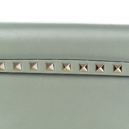 Valentino Garavani Nappa Rockstud Wristlet Clutch Green Tea Sorbet 7 of 13