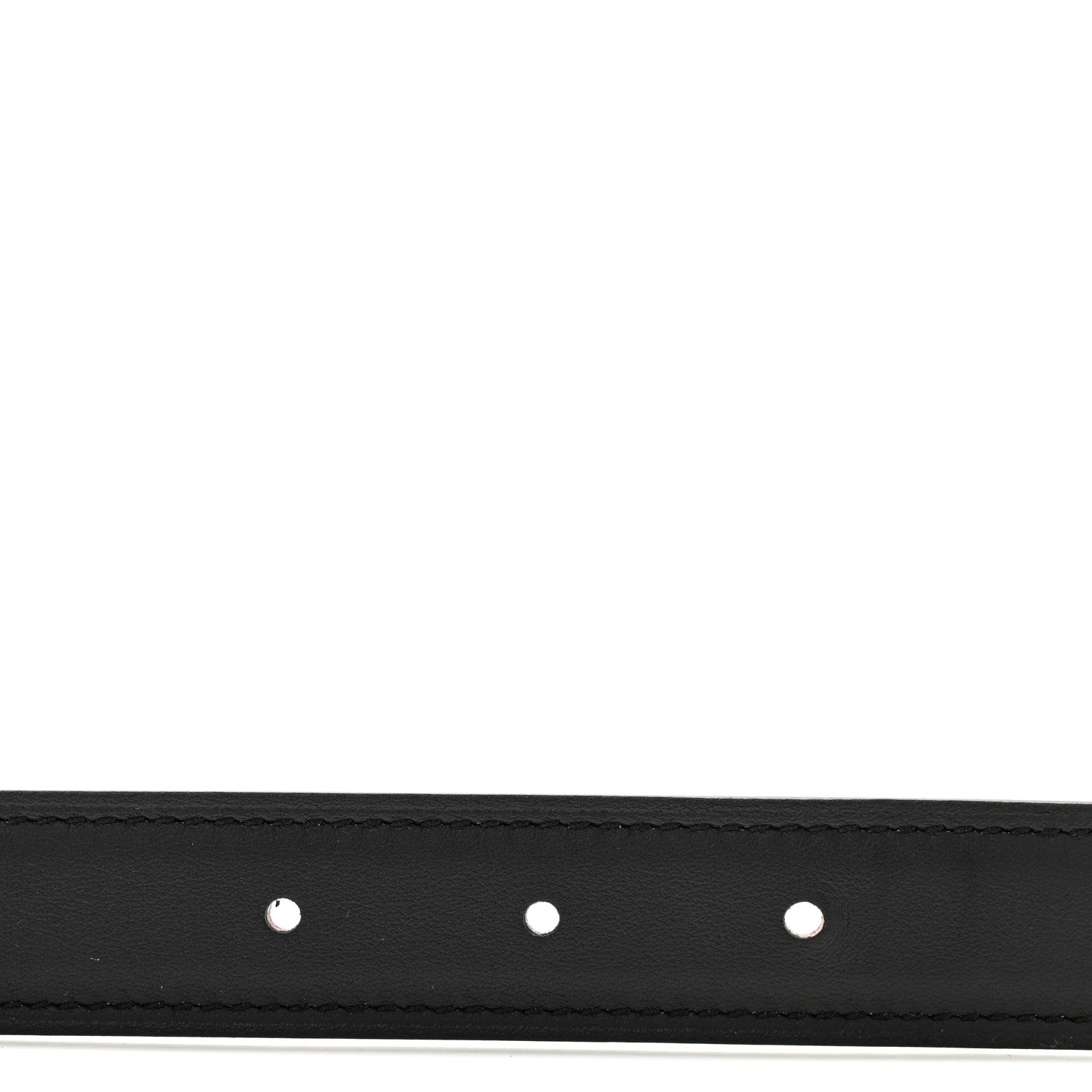 Hermes Swift Epsom 24mm Mini Constance H Belt 80 80/32 Black Orange 3 of 5