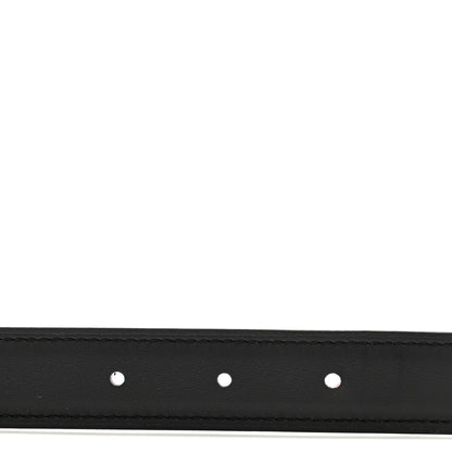 Hermes Swift Epsom 24mm Mini Constance H Belt 80 80/32 Black Orange 3 of 5