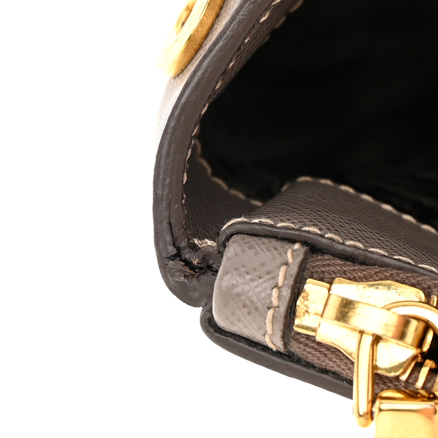 Prada Saffiano Large Galleria Double Zip Tote Argilla 18 of 25