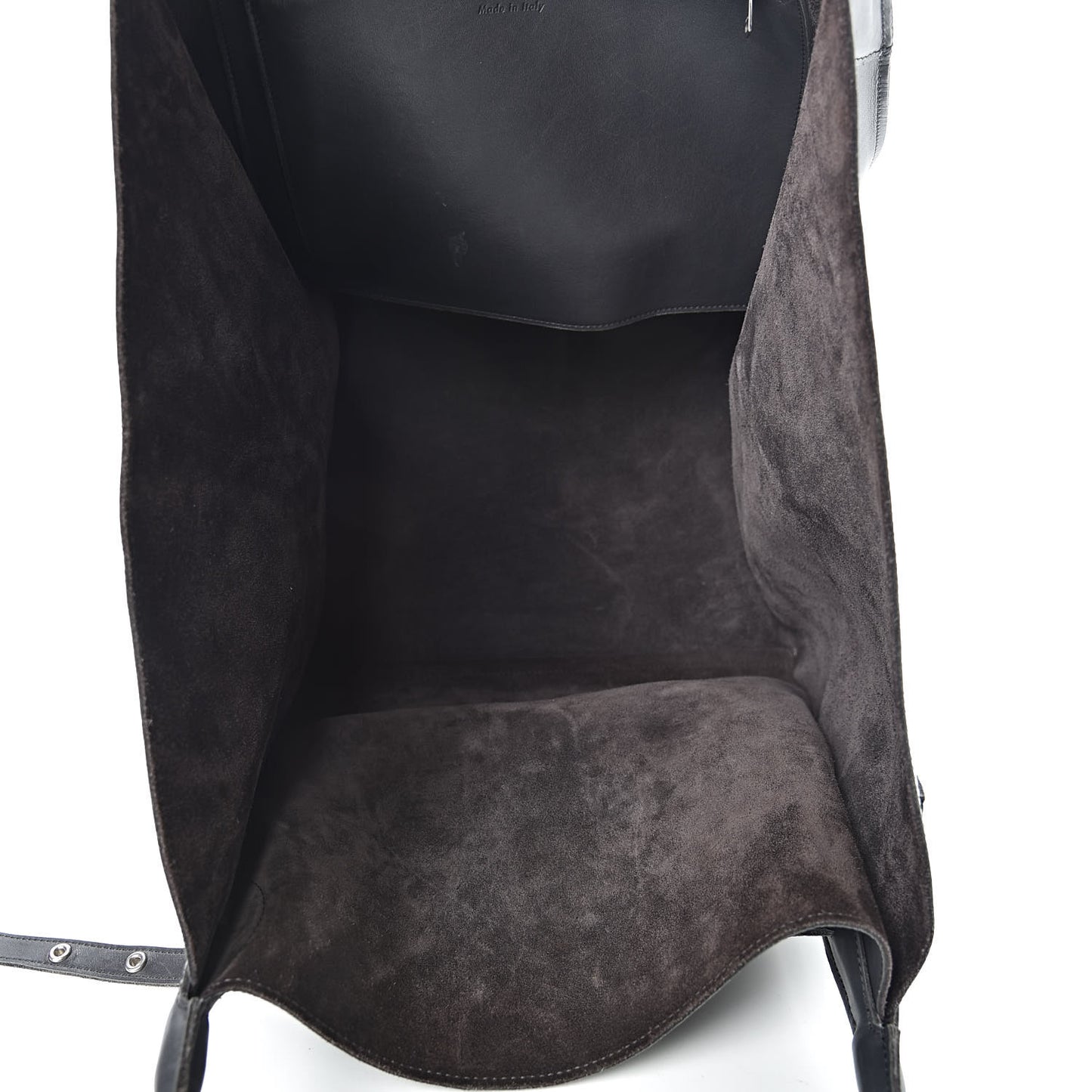 Smooth Calfskin Medium Big Bag Liquorice