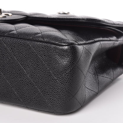 Chanel Caviar Quilted Jumbo Double Flap Black 12 of 12