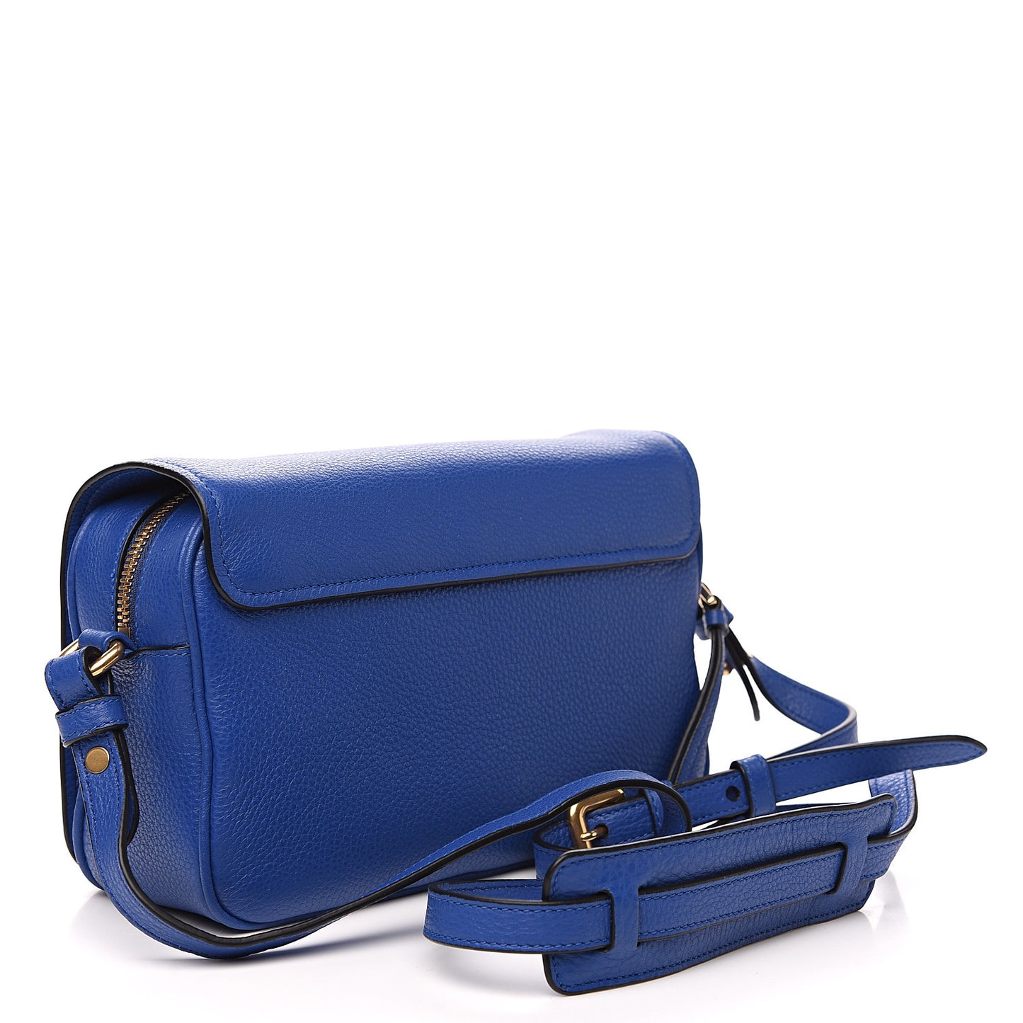 Vitello Phenix Crossbody Bag Royal