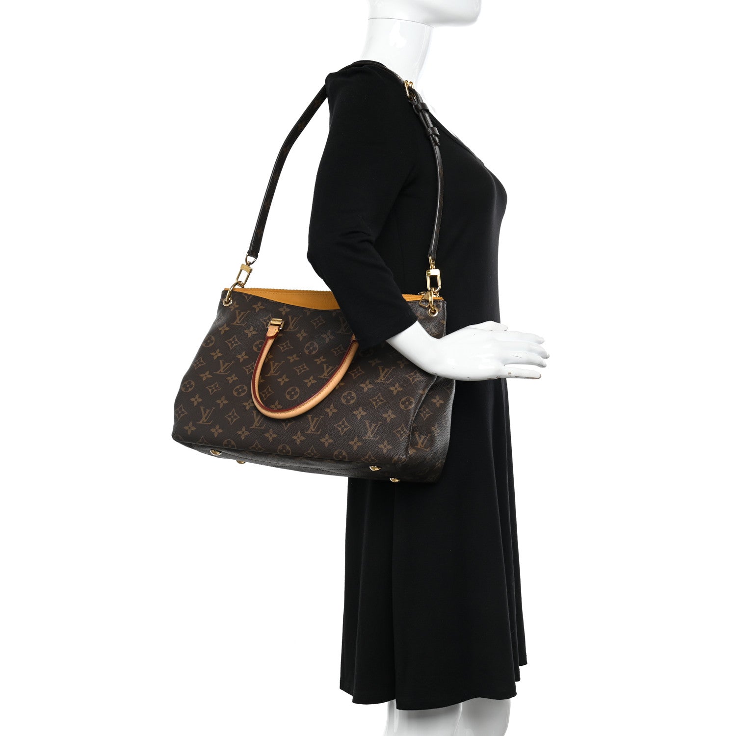 Louis Vuitton LOUIS VUITTON Monogram Pallas Safran 2 of 10