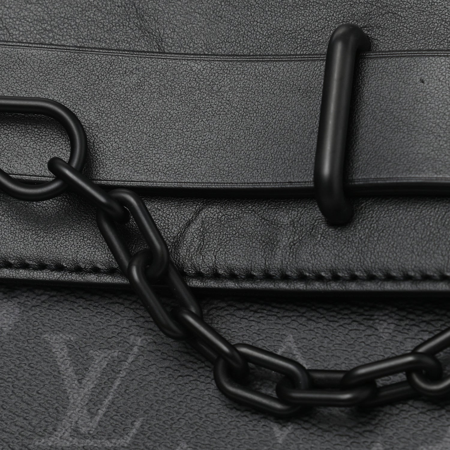 Louis Vuitton Monogram Eclipse Pochette Steamer 12 of 12