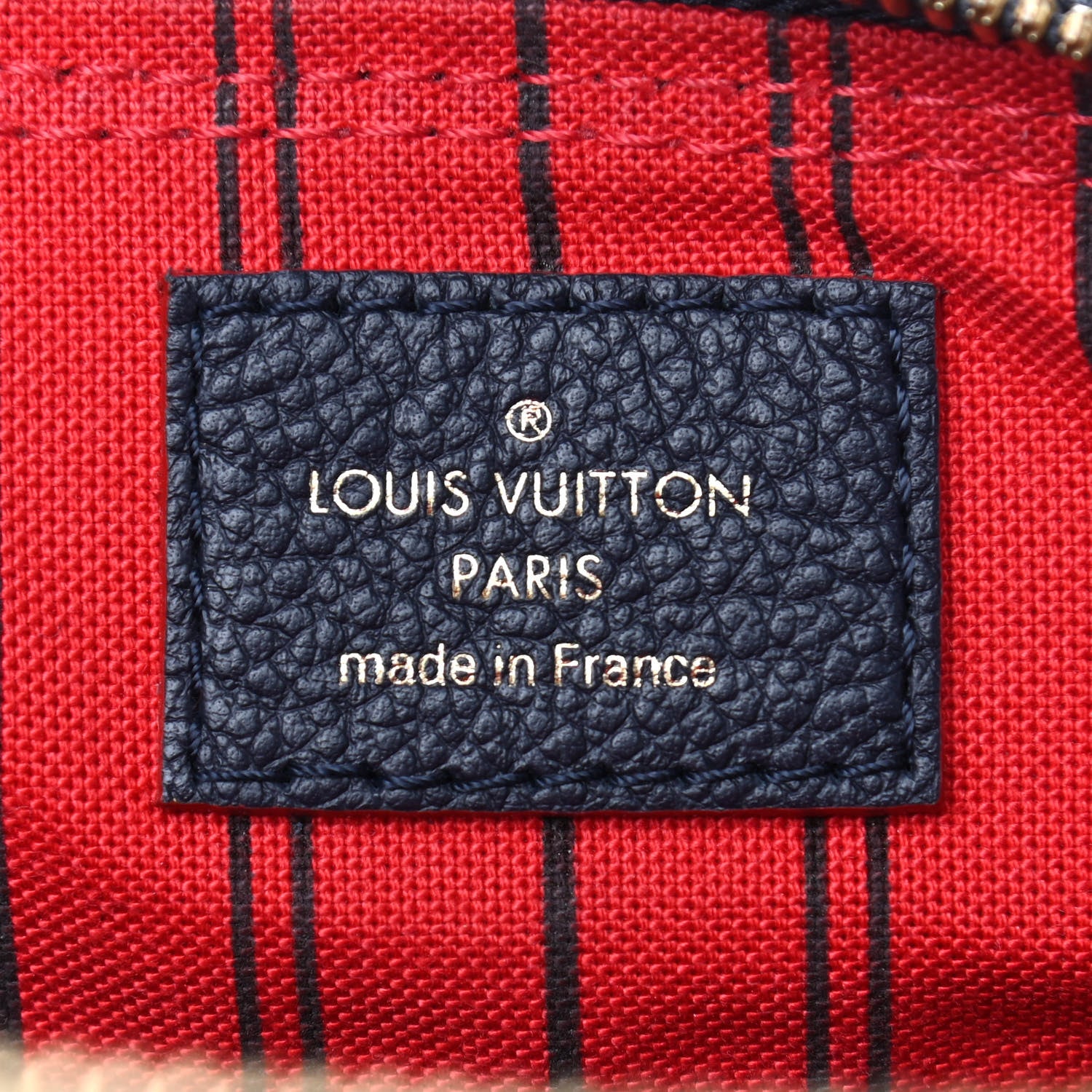 Louis Vuitton Empreinte Speedy Bandouliere 25 NM Marine Rouge 5 of 10