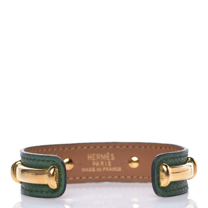 Hermes Courchevel Bamboo Bracelet Vert Clair 3 of 5
