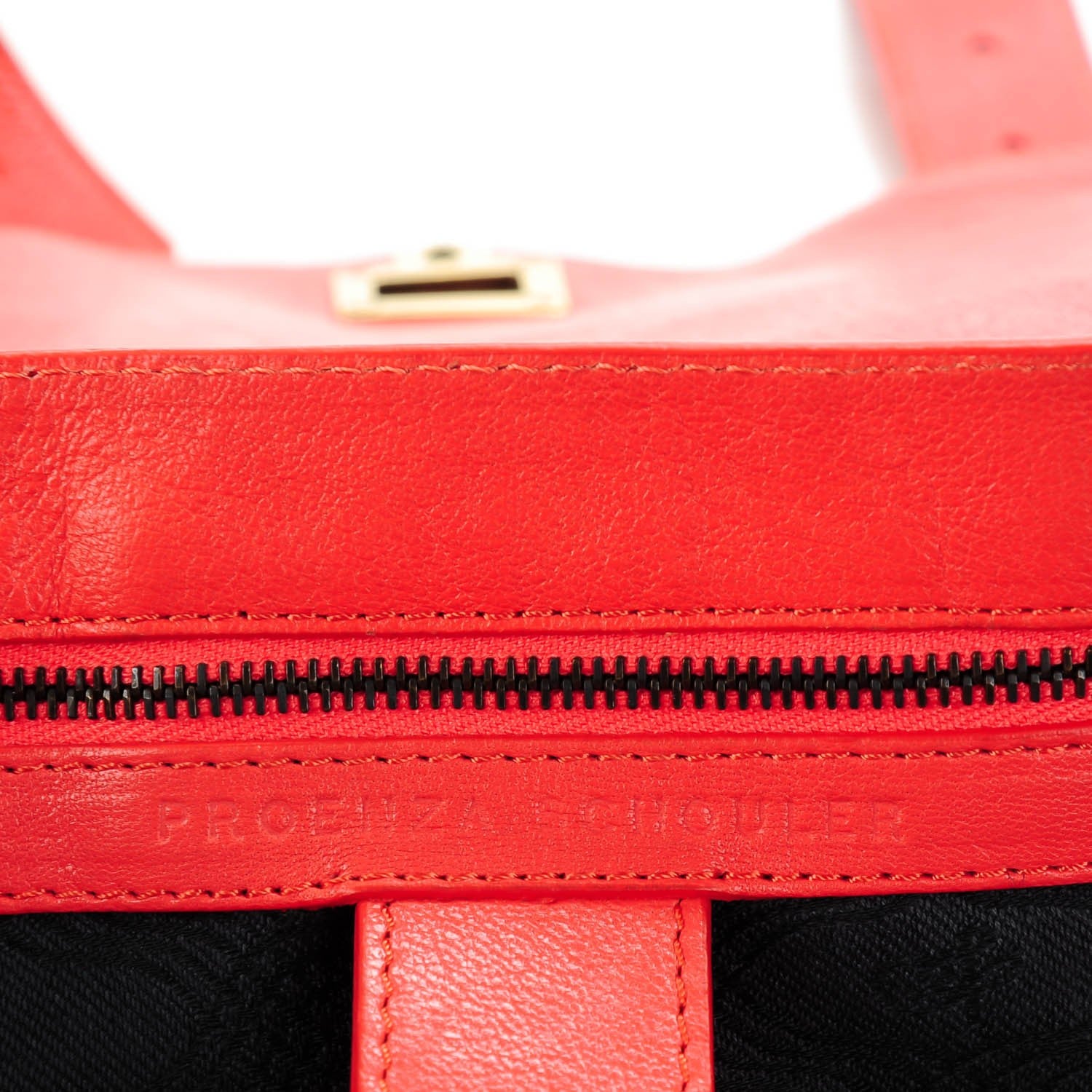 Proenza Schouler Lambskin Large PS1 Satchel Deep Coral 6 of 11
