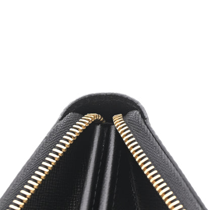 Louis Vuitton LOUIS VUITTON Epi Love Lock Zippy Wallet Black 9 of 9