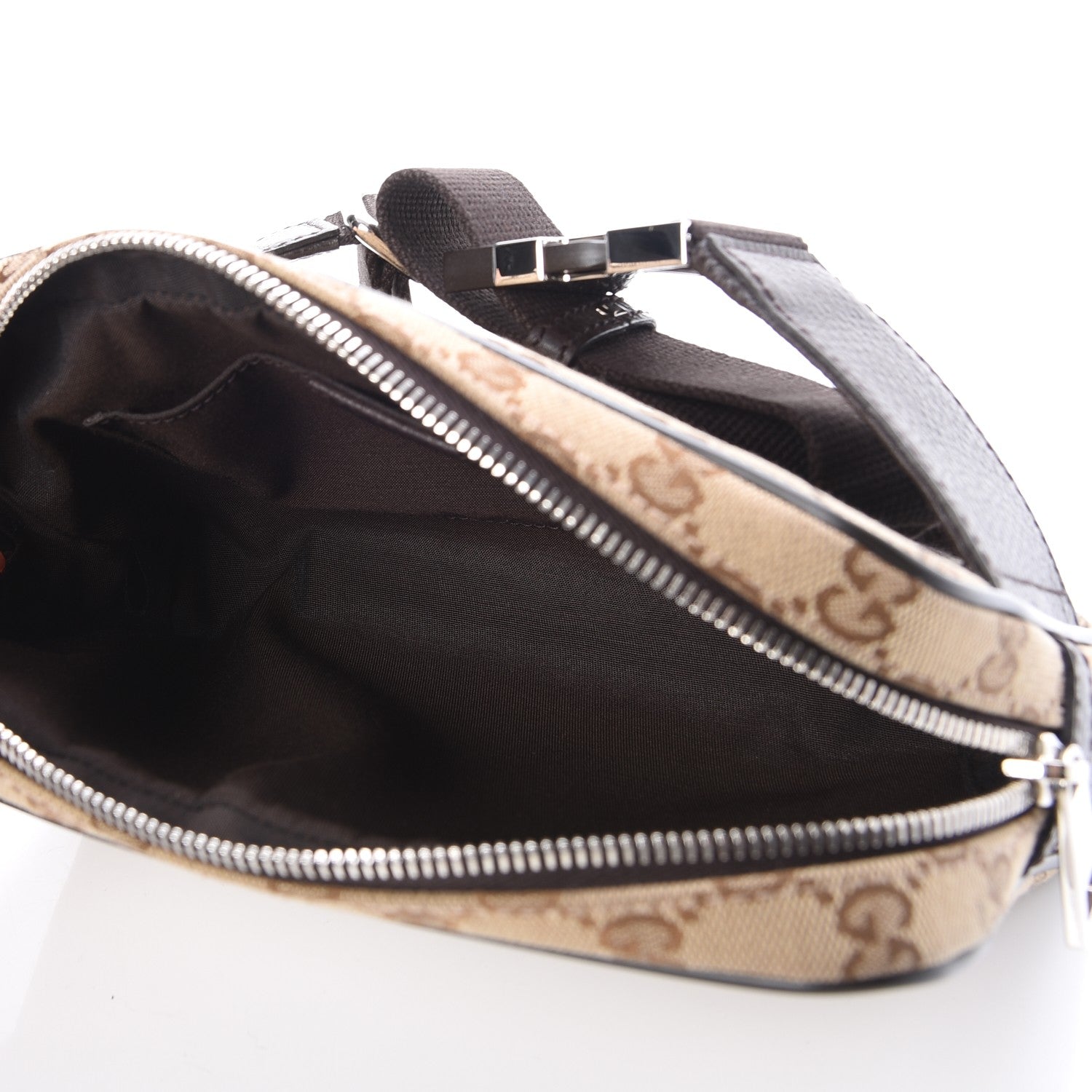 Gucci Monogram Belt Bag Dark Brown 5 of 7
