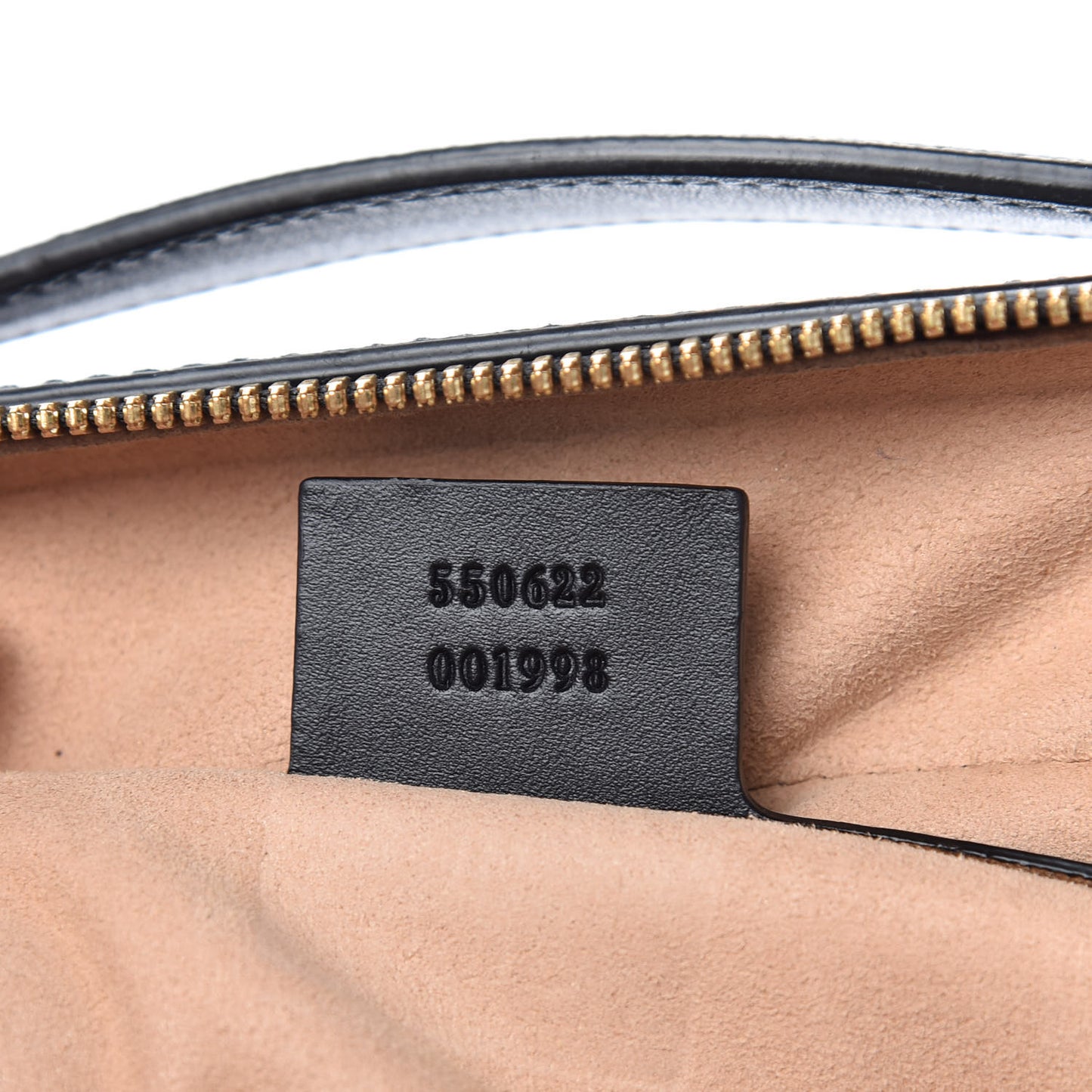 Suede Patent Web Small Ophidia Top Handle Shoulder Bag Black