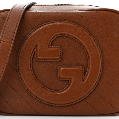 Gucci Sakai Be Green Calfskin Diagonal Stitched Small Blondie Shoulder Bag Cuir 8 of 10