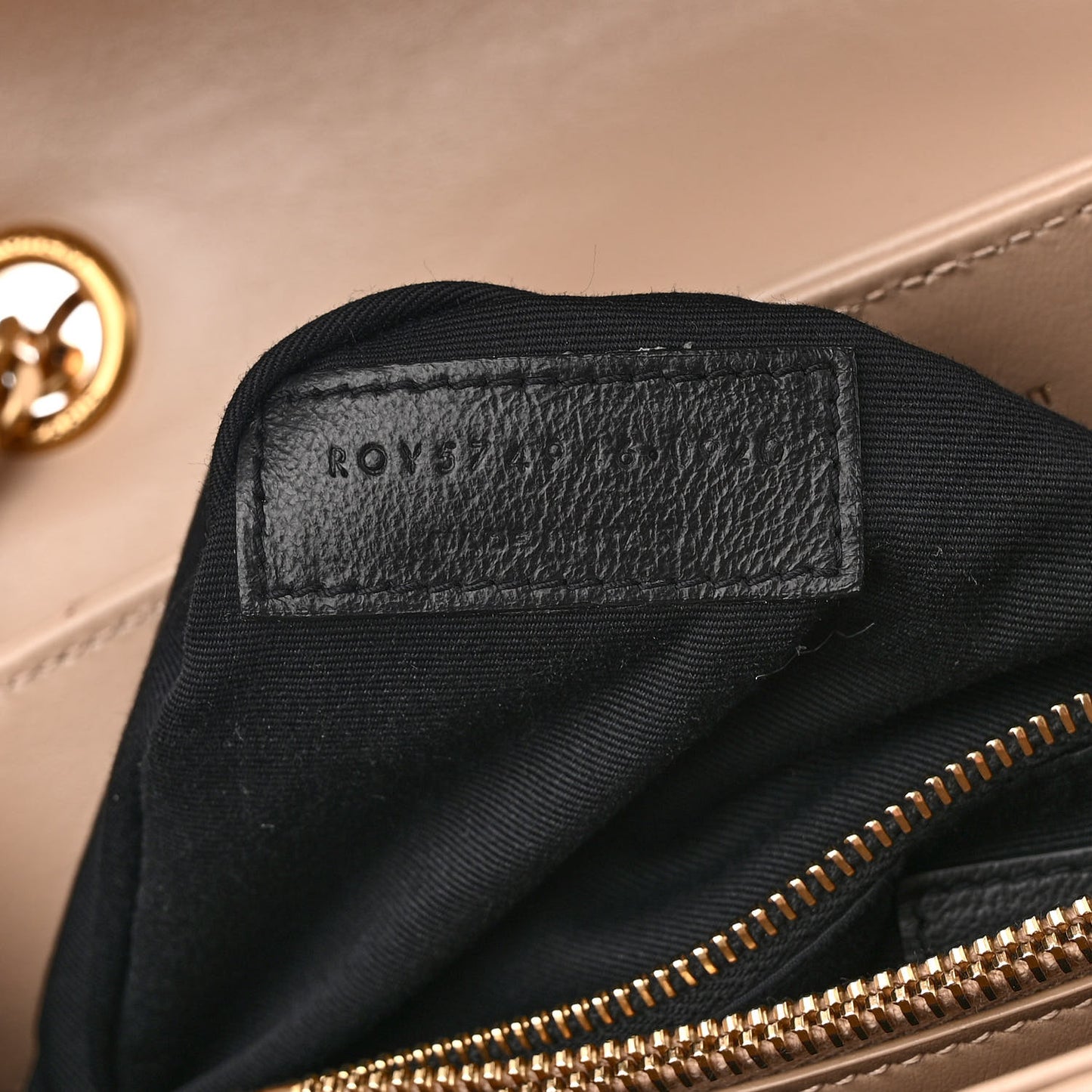 Calfskin Y Quilted Monogram Medium Loulou Chain Satchel Dark Beige