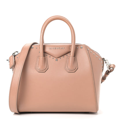 Givenchy Smooth Calfskin Mini Studded Antigona Old Pink 1 of 16