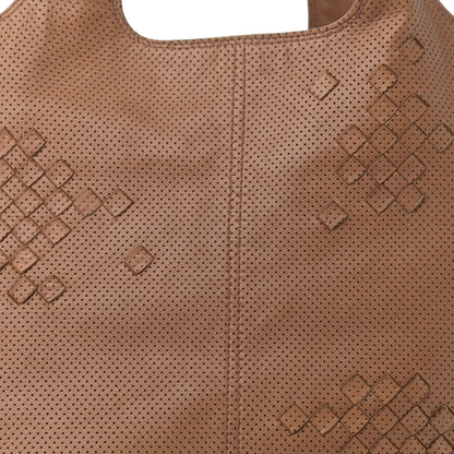 Bottega Veneta Nappa Intrecciato Perforated Regent Tote Noce 8 of 14