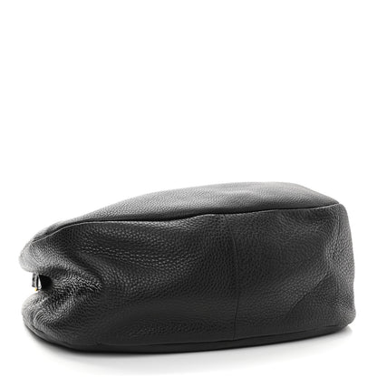Prada Vitello Daino Hobo Black 3 of 10