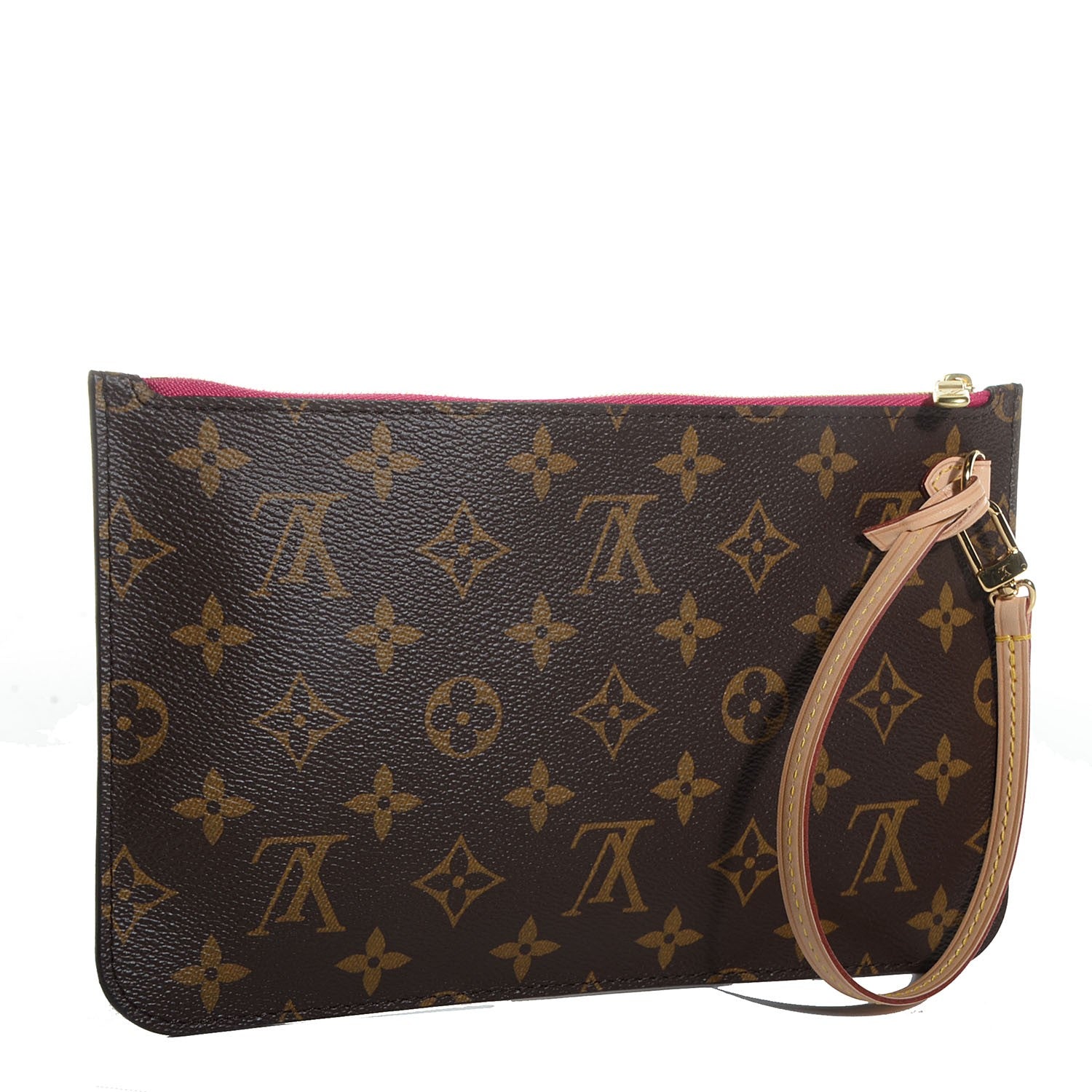 Louis Vuitton Monogram Neverfull MM GM Pochette Pivoine 3 of 9