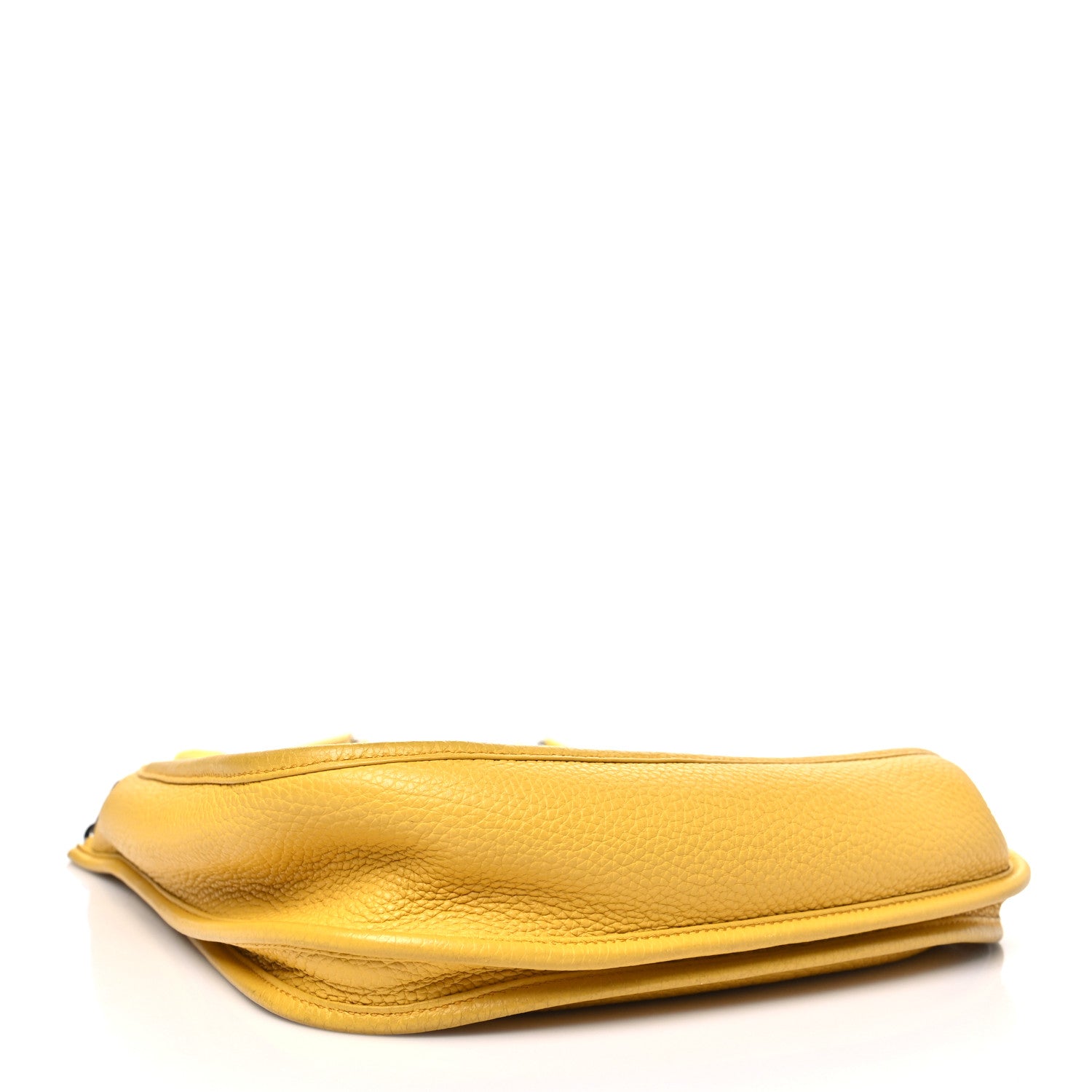 Hermes Taurillon Clemence Evelyne III PM Jaune Ambre 4 of 10