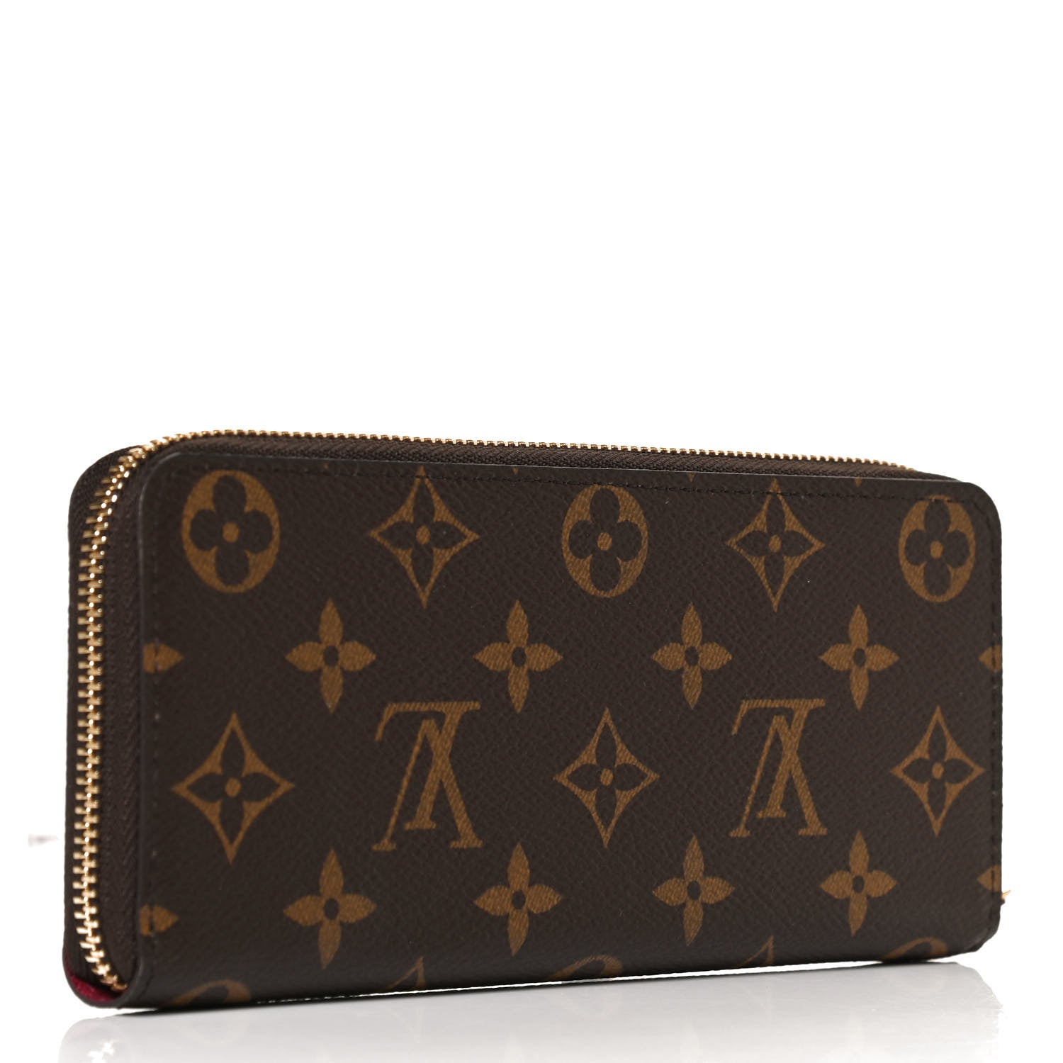 Louis Vuitton Monogram Clemence Wallet Fuchsia 6 of 11