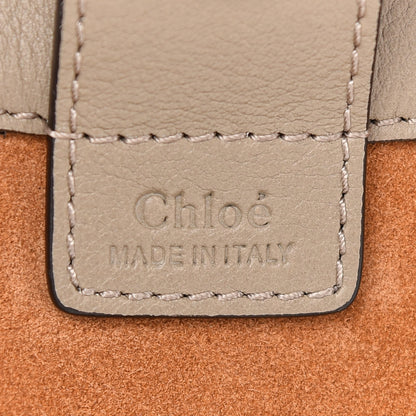 Chloe Smooth Calfskin Medium Milo Shopping Tote Motty Grey 6 of 8