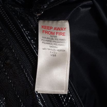 Burberry Nylon Beat Check Diaper Bag Black 8 of 11