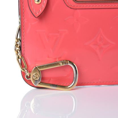 Louis Vuitton Vernis Key Pouch Rose Litchi 11 of 13