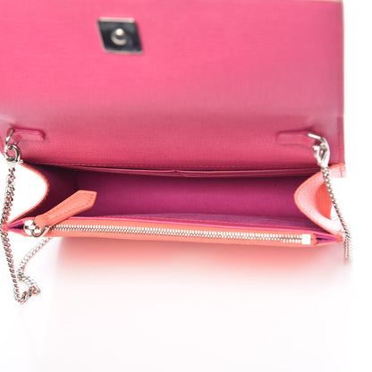 Fendi Vitello Elite Crystal Eye Monster Tube Wallet On Chain Bellini Multicolor 6 of 11