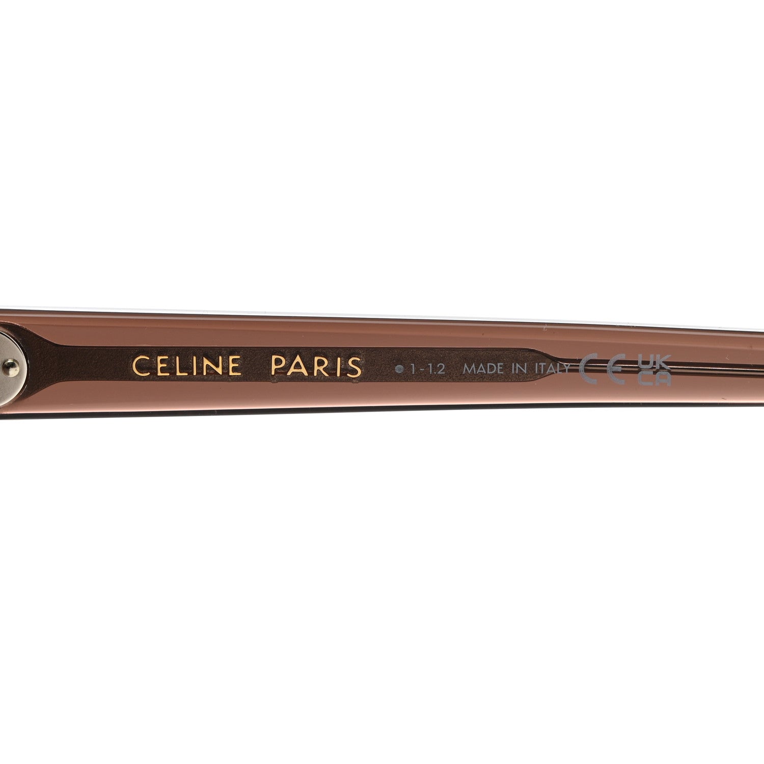 Celine Acetate Sunglasses CL402331 Brown 6 of 6