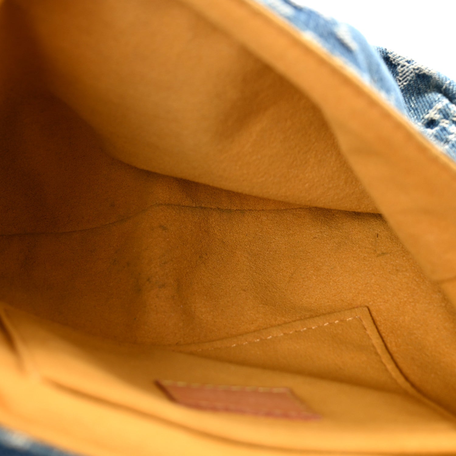 Louis Vuitton Monogram Denim Mini Pleaty Blue 5 of 13