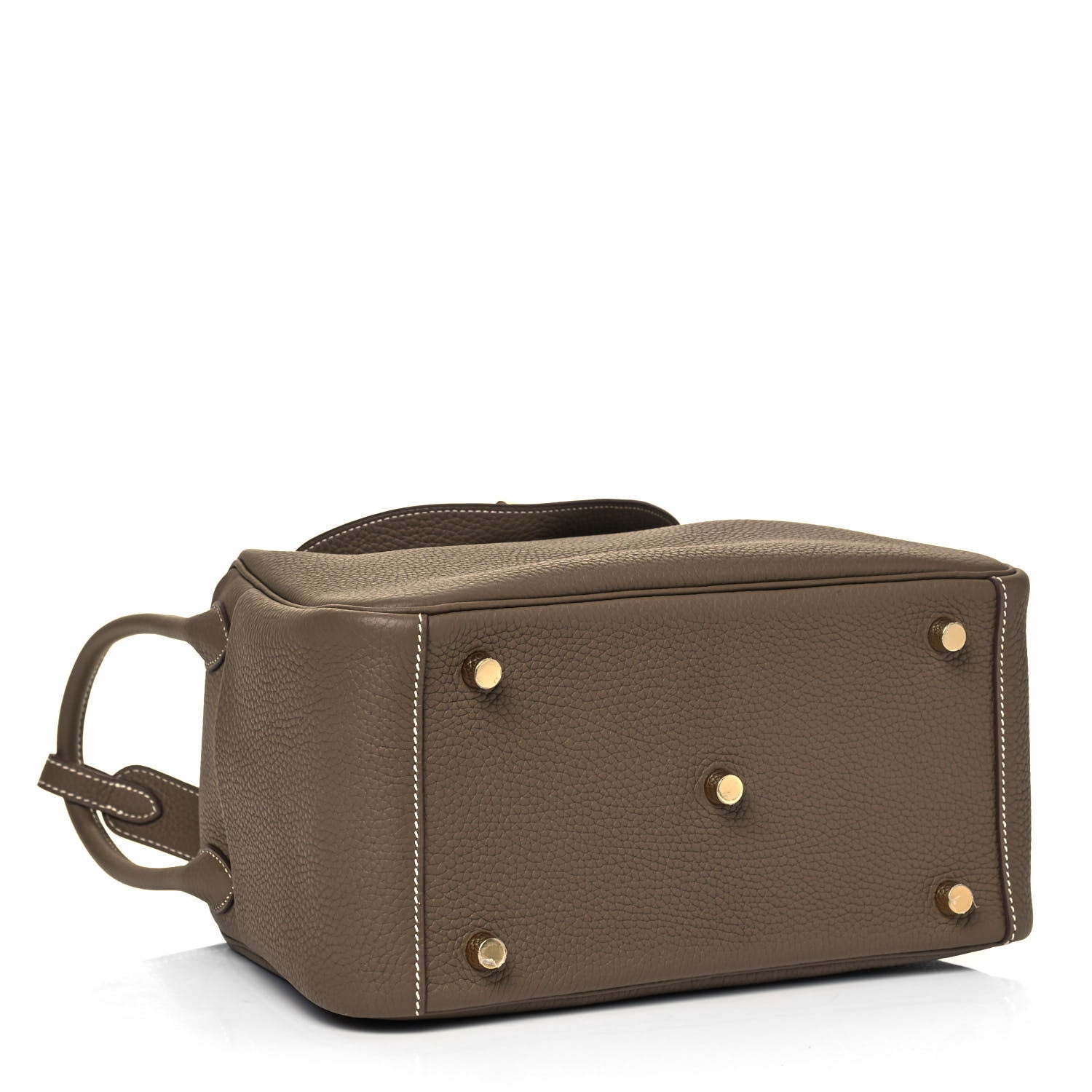 Hermes Taurillon Clemence Lindy 26 Etoupe 4 of 8