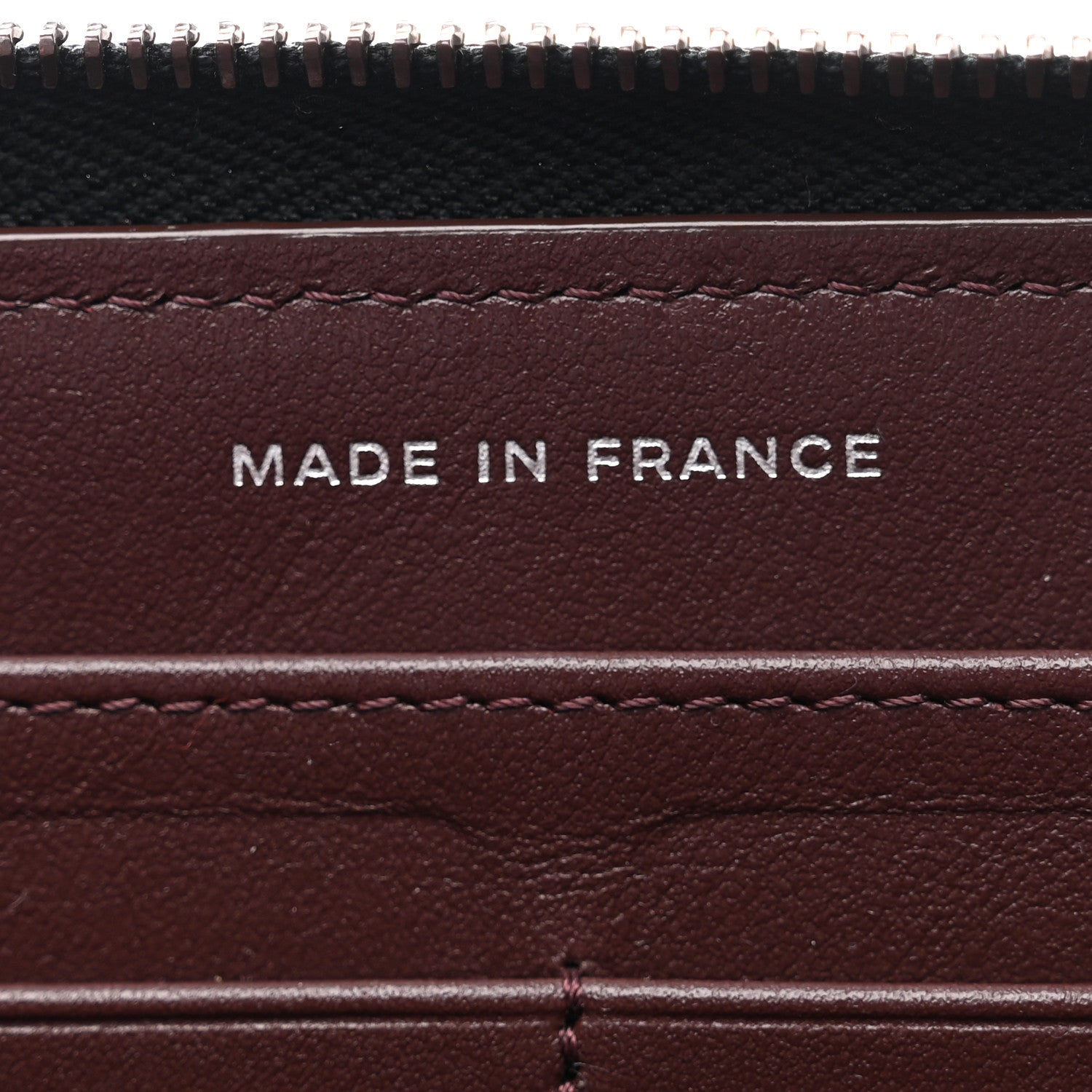 Chanel Caviar Quilted Large Gusset Zip Around Wallet Black 7 of 9